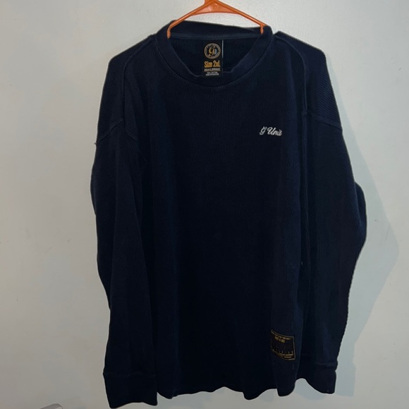 2000’s G-Unit Thermal 2Xl 50 cent hip hop rap DARK BLUE - Picture 1 of 4
